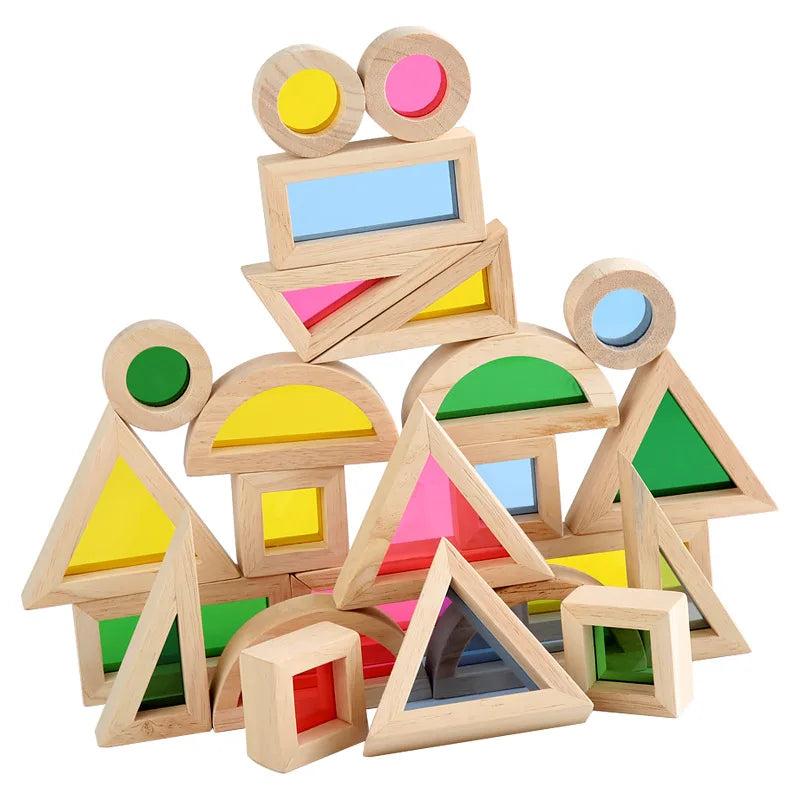 Bloques de madera sensoriales