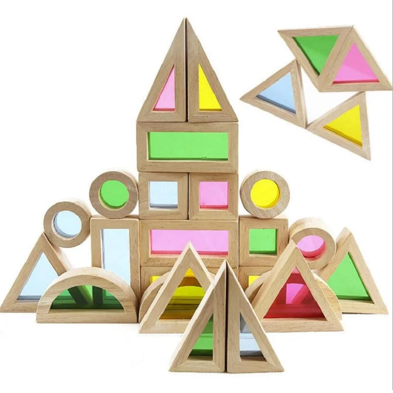 Bloques de madera sensoriales