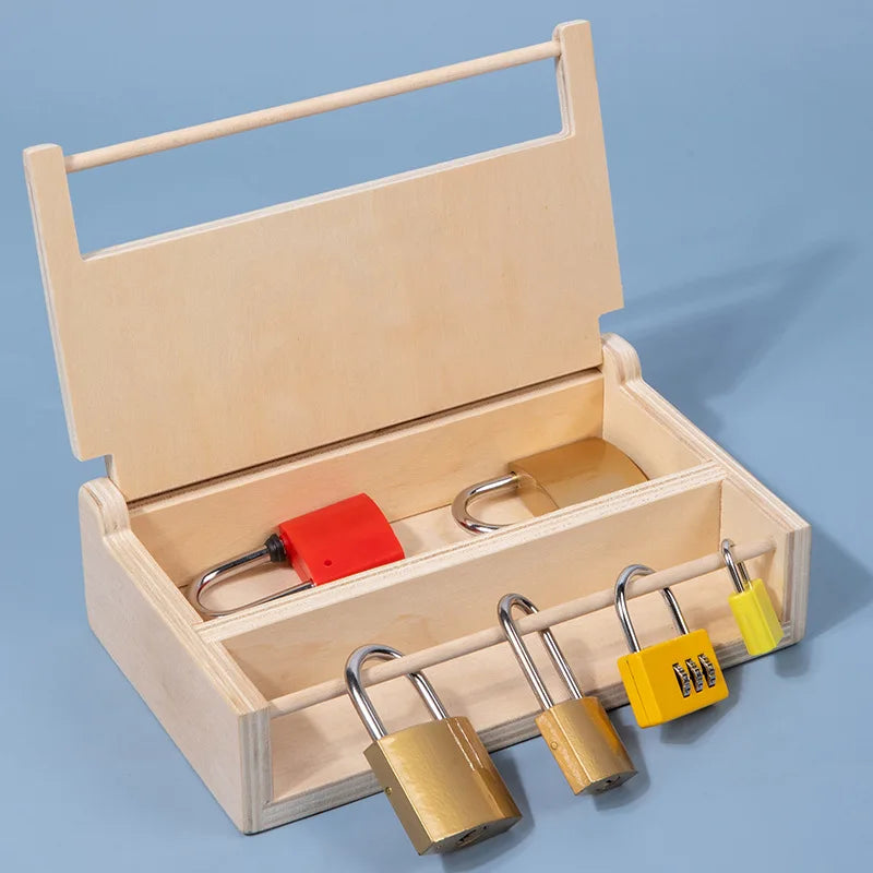 Set Candados y caja