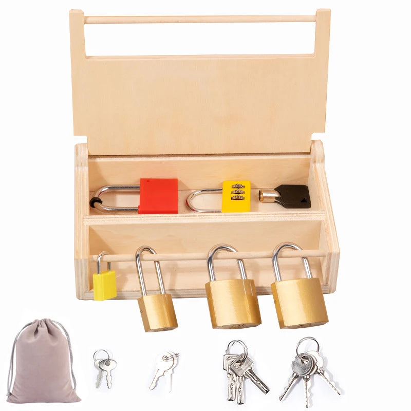 Set Candados y caja